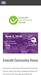 Mobile Screenshot of emeraldcommunityhouse.org.au